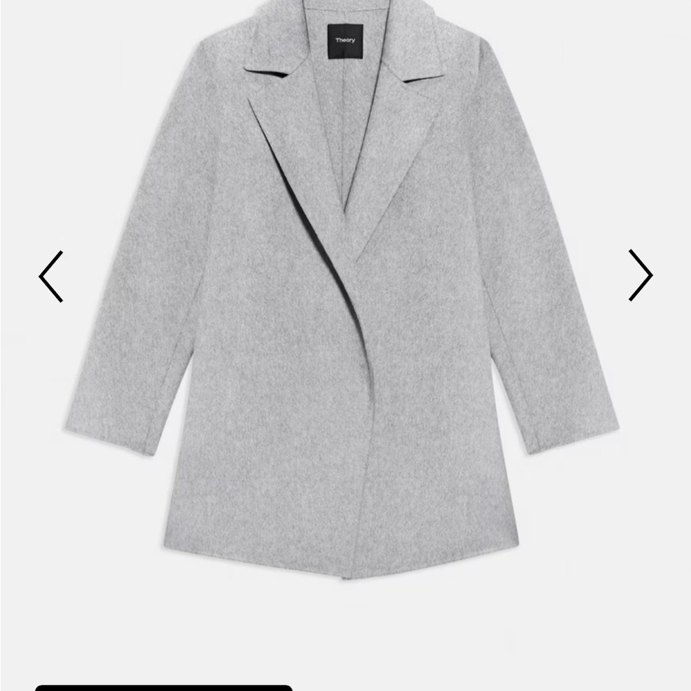 Theory Women's Gray Coat